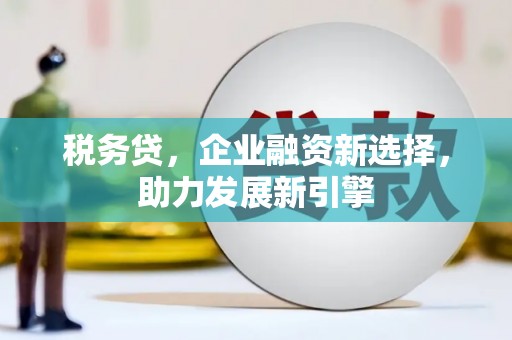 鹤山税务贷，企业融资新选择，助力发展新引擎