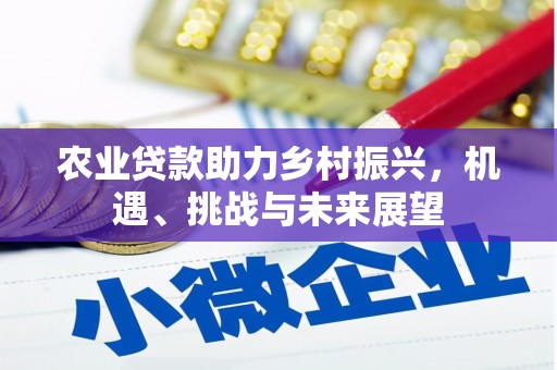 鹤山农业贷款助力乡村振兴，机遇、挑战与未来展望