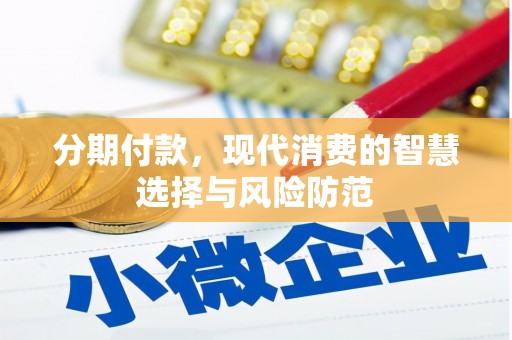 鹤山分期付款，现代消费的智慧选择与风险防范