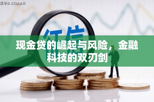 鹤山现金贷的崛起与风险，金融科技的双刃剑