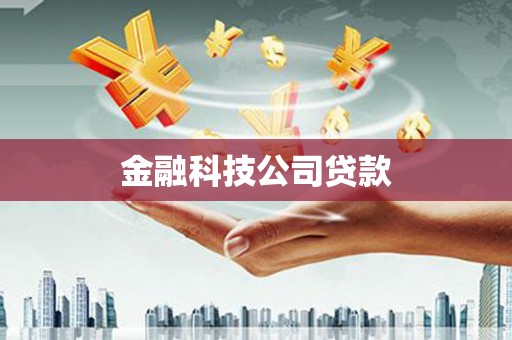 鹤山金融科技公司贷款