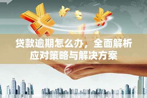 鹤山贷款逾期怎么办，全面解析应对策略与解决方案